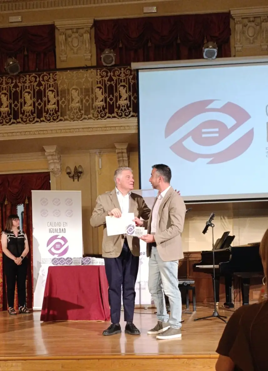 Acto de entrega del Premio de Calidad en Igualdad